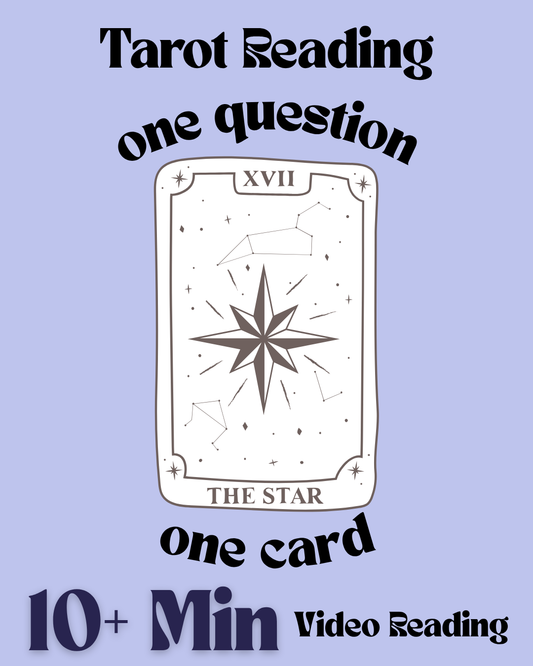 Tarot Reading 1 question 1 card